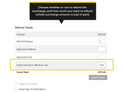 Surcharge options on Magento 2 credit memo (Thumbnail)