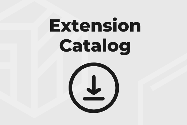 Extension Catalog