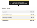 Surcharge display on Magento 2 invoice totals (Thumbnail)