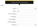 Backend settings - edit custom Magento 2 invoice numbers (Thumbnail)