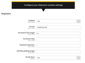 Backend settings - edit custom Magento 2 shipment numbers (Thumbnail)
