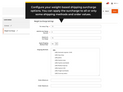 Weight based shipping surcharge options - Magento 2 backend (Thumbnail)