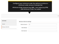 Minimum order surcharge options - Magento 2 backend (Thumbnail)