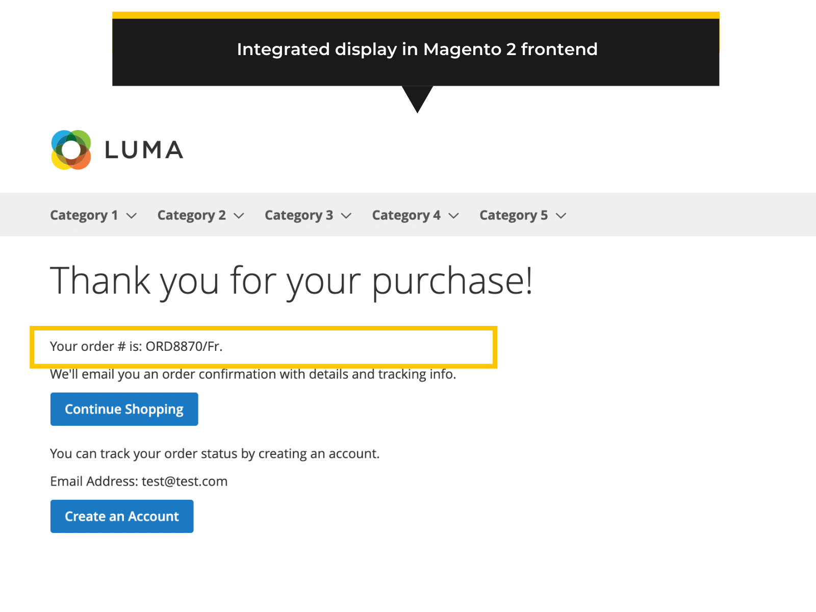 Custom order number in Magento 2 checkout (Thumbnail)