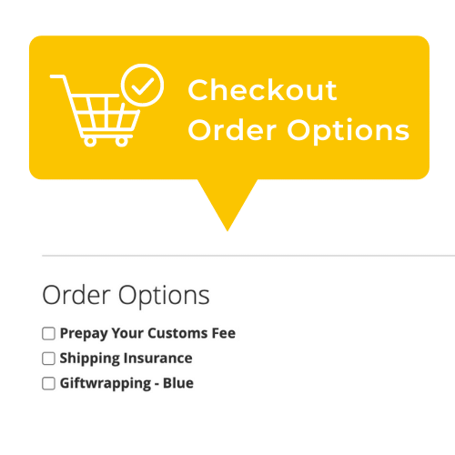 Magento 2 giftwrap and extra fees extension for customer options at checkout