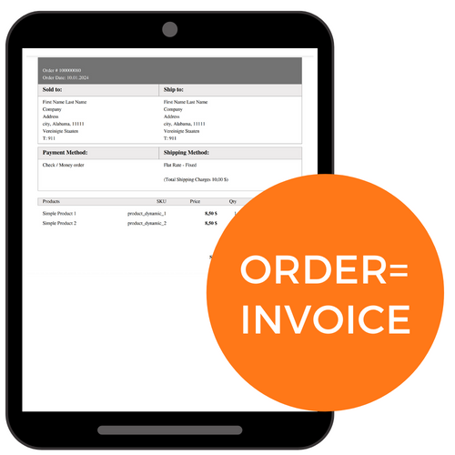 Choose to use the same number for order, invoice, shipment and credit memo numbers using Magento 2 Order Number Customiser. Custom order prefix