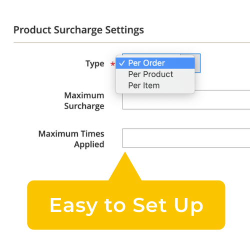 Add product surcharge in Magento 2 backend