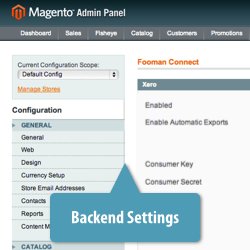 Magento-Xero-Tax-Settings